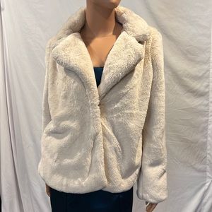 Womens faux fur jacket